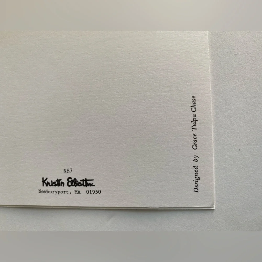 Kristin Elliott Inc. 10 cards with envelopes Golf Vintage stationary